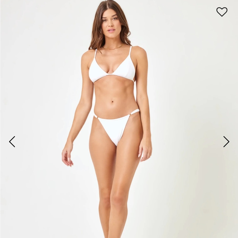 White Lspace Bikini - Bridal!